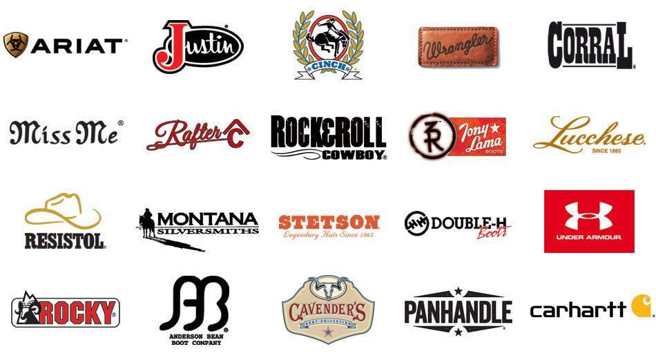 Western Clothing and Apparel Logo - Brands Page