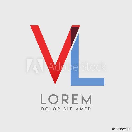 VL Brand Logo - VL logo letters with 