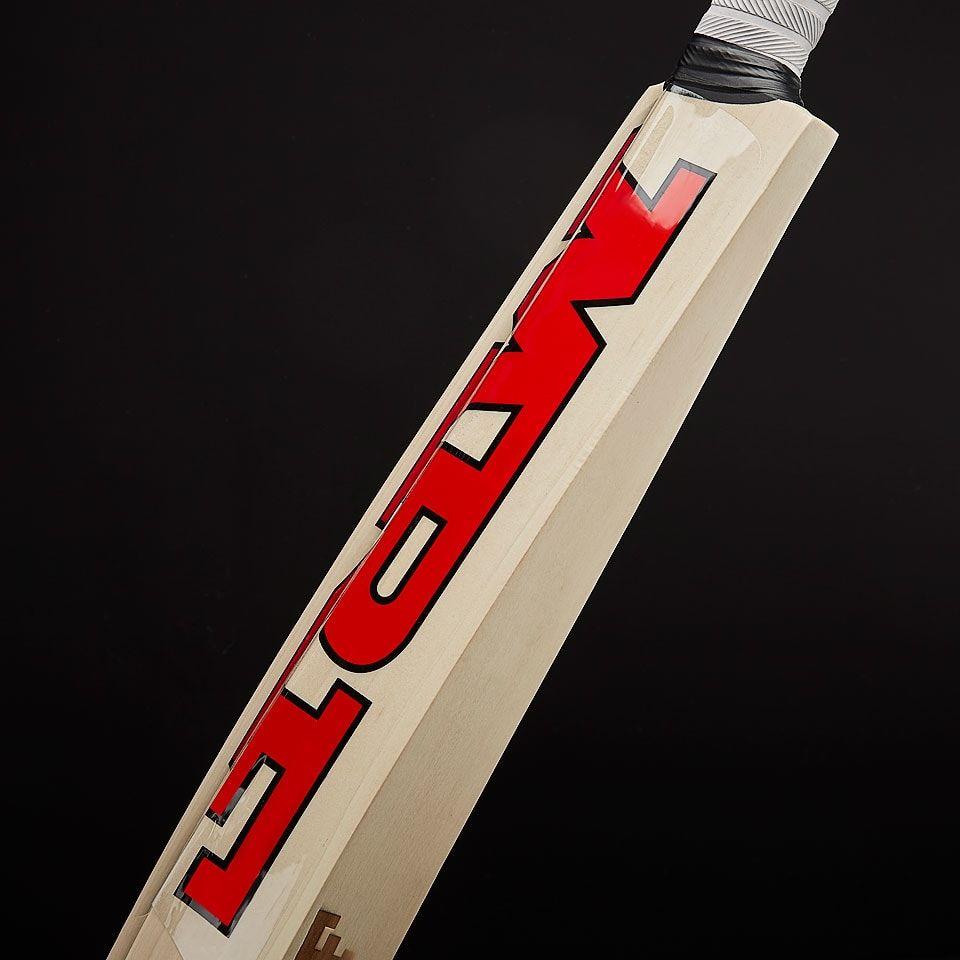 MRF Cricket Bat Logo - Cricket Bats - MRF Genius Players Special Cricket Bat - Red - Elite