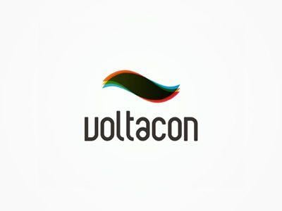 Current Company Logo - Voltacon alternative current company logo design by Alex Tass, logo
