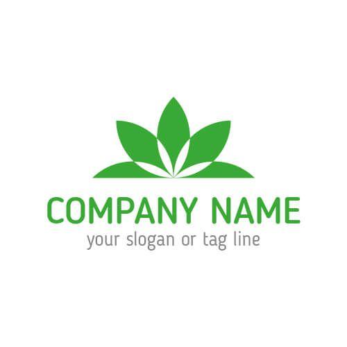 Company Name Logo - Buy Vector Green Company Logo Template for Branding!