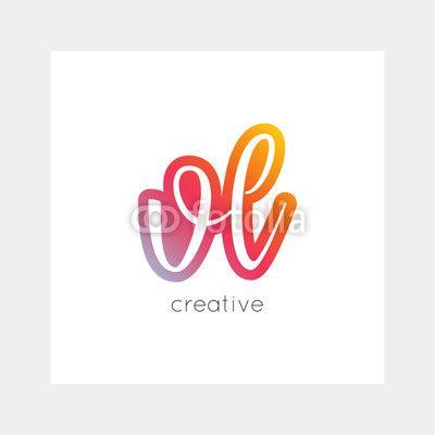 VL Brand Logo - VL logo, vector. Useful as branding, app icon, alphabet combination ...