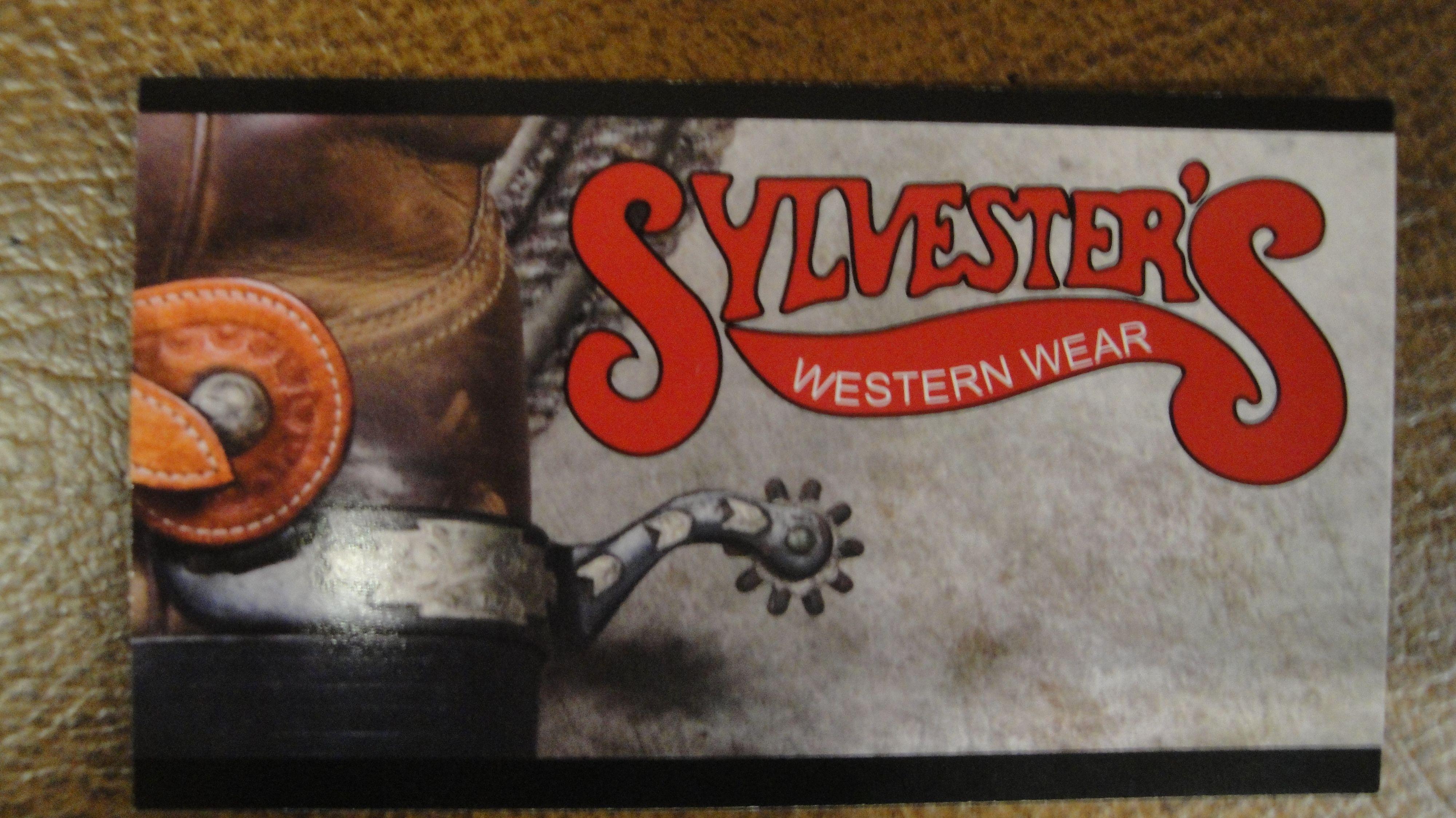 Western Clothing and Apparel Logo - Sylvester's Western Wear - Western Apparel Store - Kenner, LA 70062