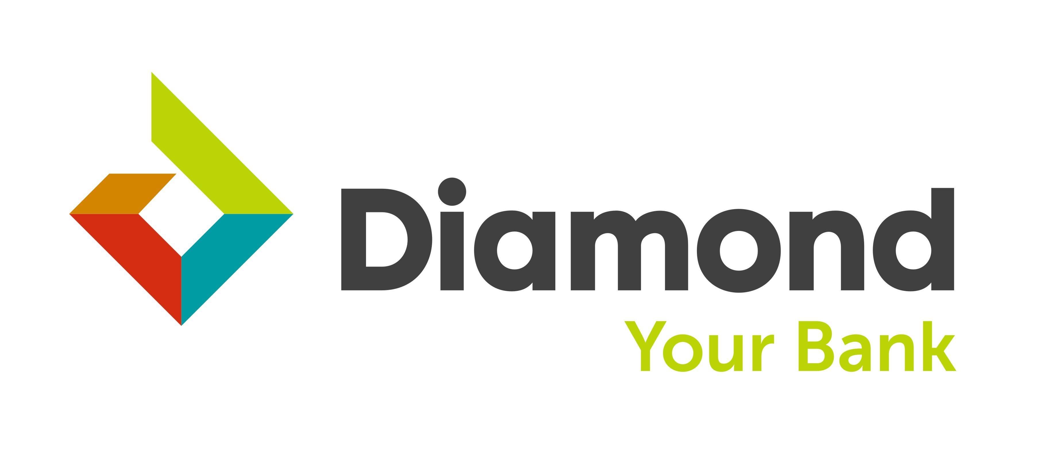 Diamond Font Logo - Diamond Bank