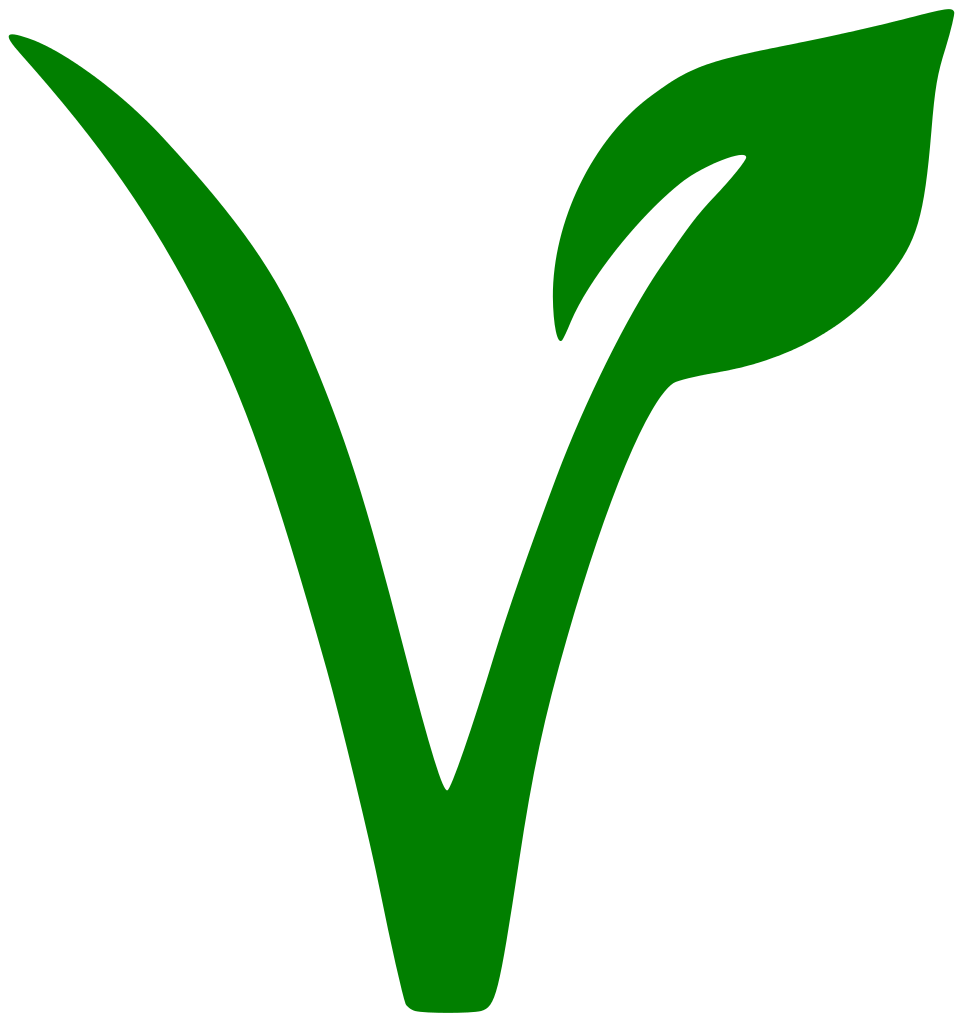 Green V Logo - Image result for vegan v logo. Living Vegan. Milk thistle