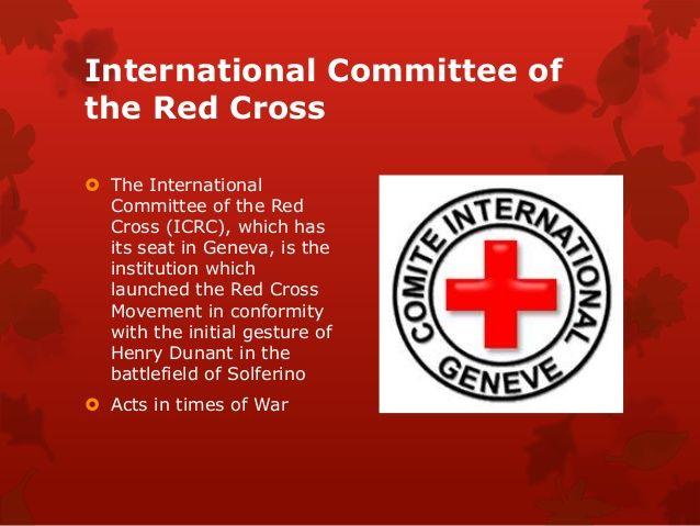 International Committee of the Red Cross Logo - WORLDKINGS - On This Day - October 29, 2018 - Eighteen countries ...