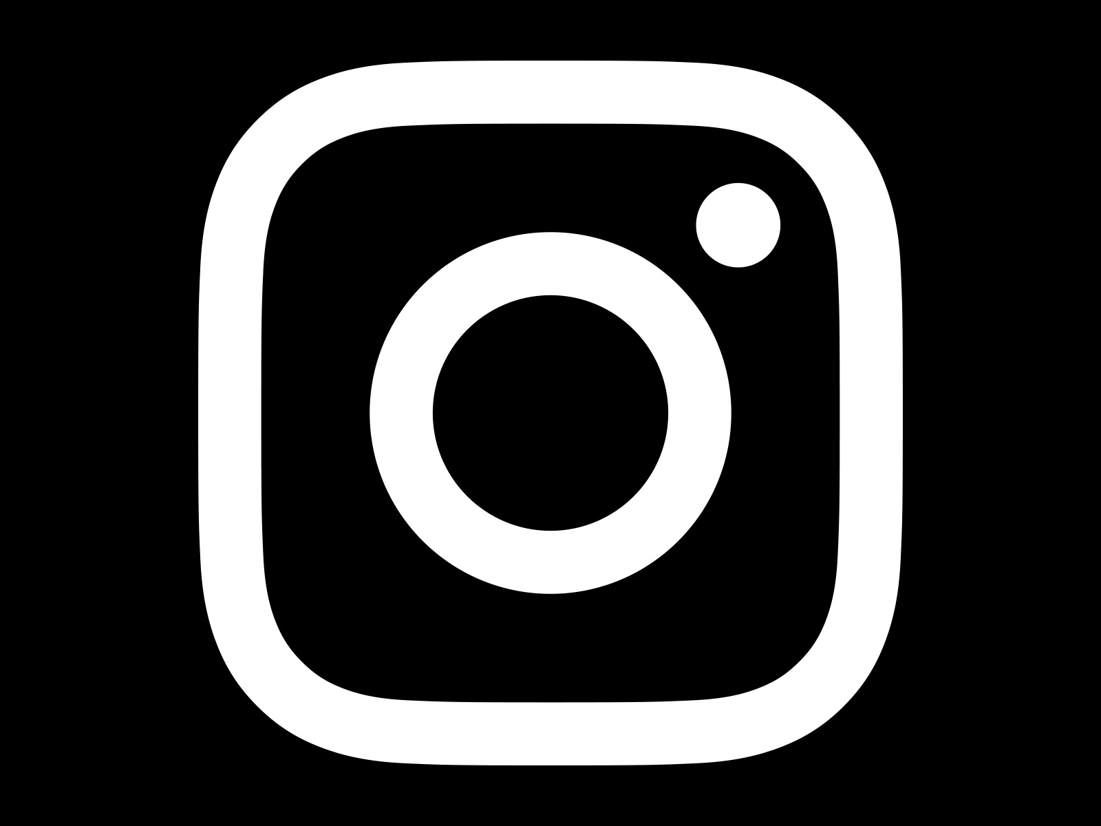 White and Black Logo - Instagram Logo PNG Transparent & SVG Vector