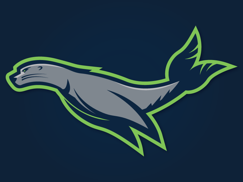 Sea Lions Sports Logo - Seattle Sea Lions by Matthew McElroy | Dribbble | Dribbble