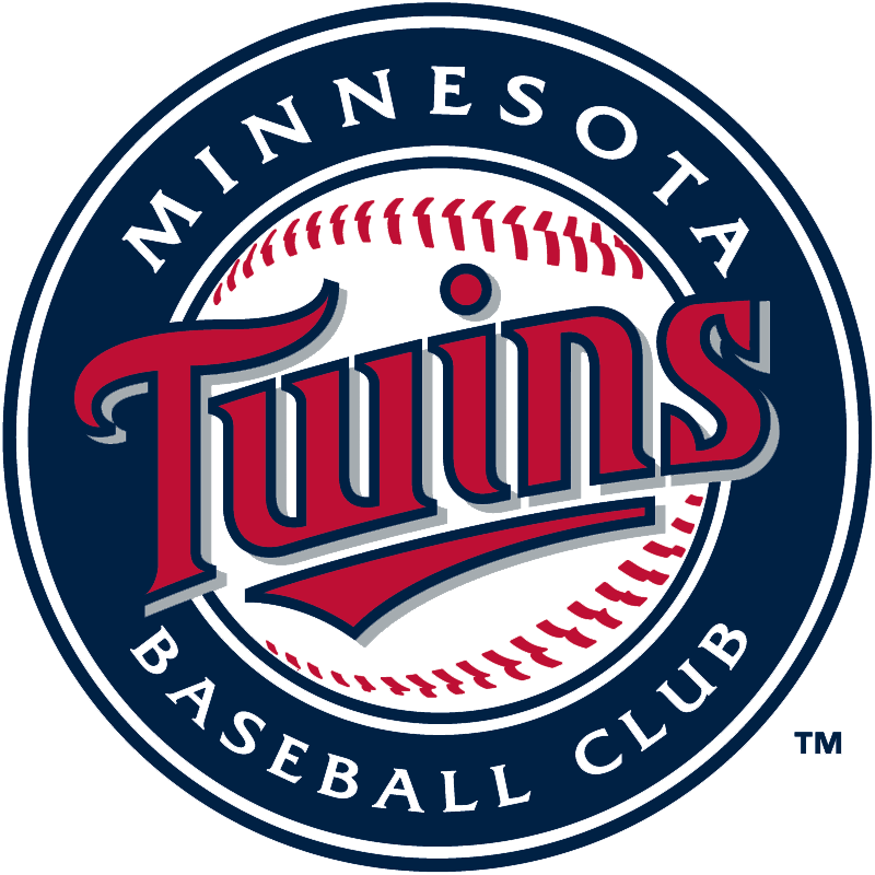 Baseball Circle Logo - Minnesota Twins Primary Logo - American League (AL) - Chris ...