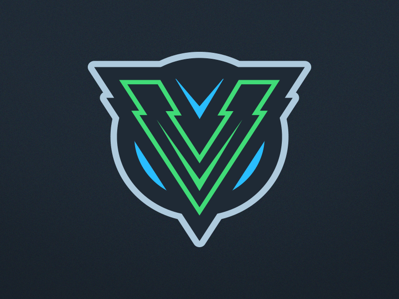 Green V Logo - Letter V Logo Design