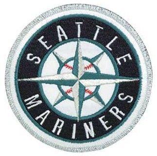 Baseball Circle Logo - Seattle Mariners Compass MLB Baseball Team Logo Patch | Sports of ...