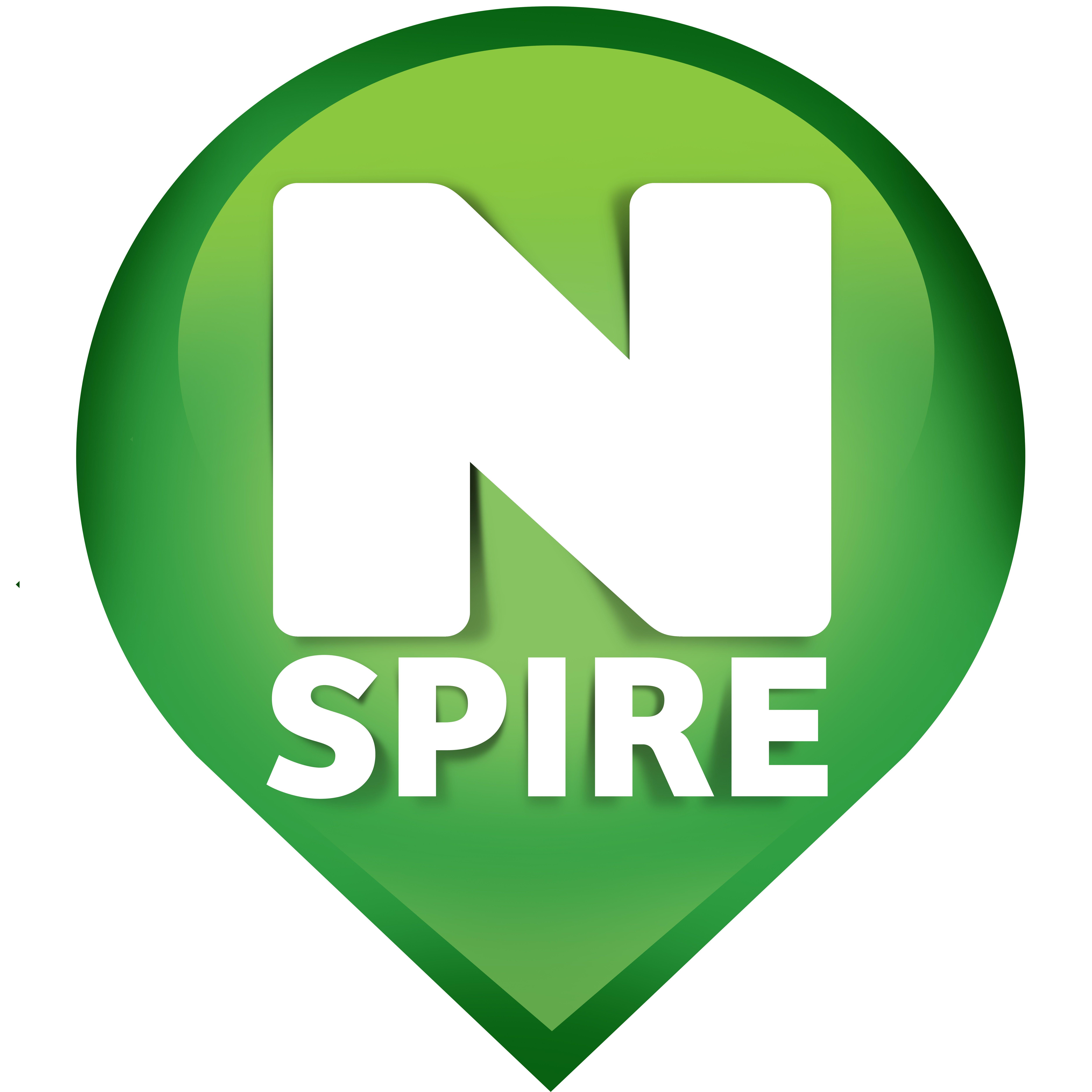 Tear Drop Green Logo - NSPIRE Logos — NSPIRE Church
