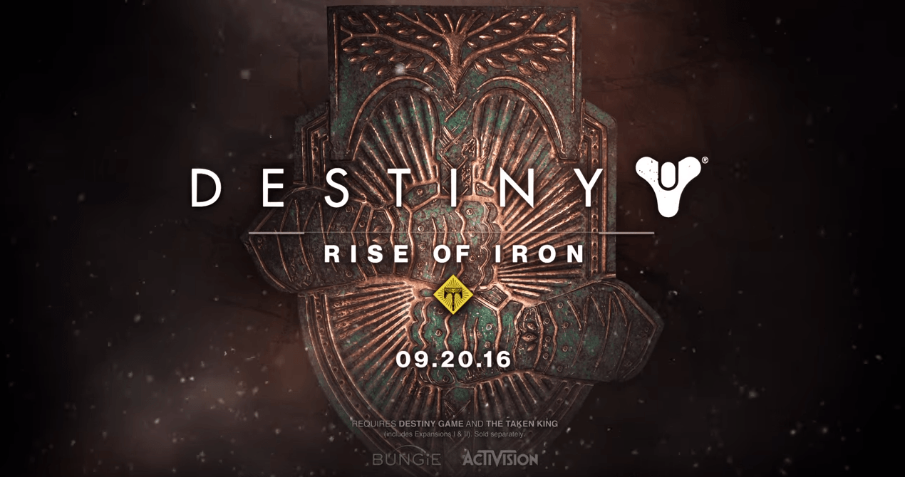 Destiny Flaming Logo - Destiny: Rise of Iron' Expansion Officially Unveiled. Mutated Fallen ...