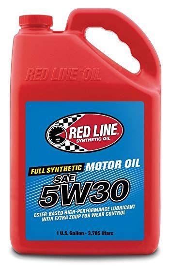 High Red Line Oil Logo - Red Line 15305 5W30 Motor Oil Gallon Jug: Automotive