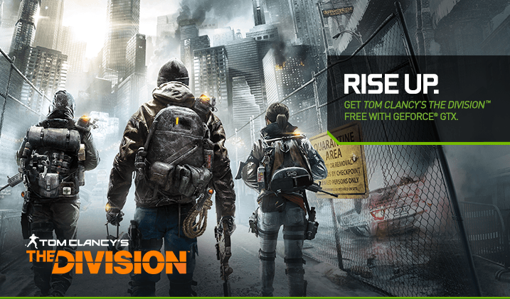 The Division Game Logo - Redeem Your Free TOM CLANCY'S THE DIVISION Game | GeForce