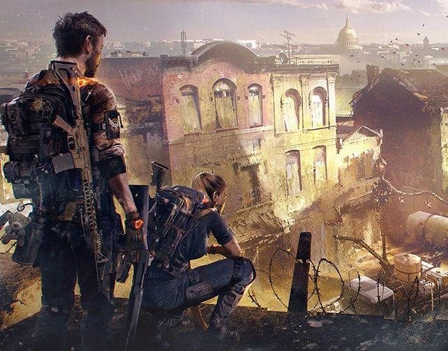 The Division Game Logo - Tom Clancy's The Division 2 One, PS & PC