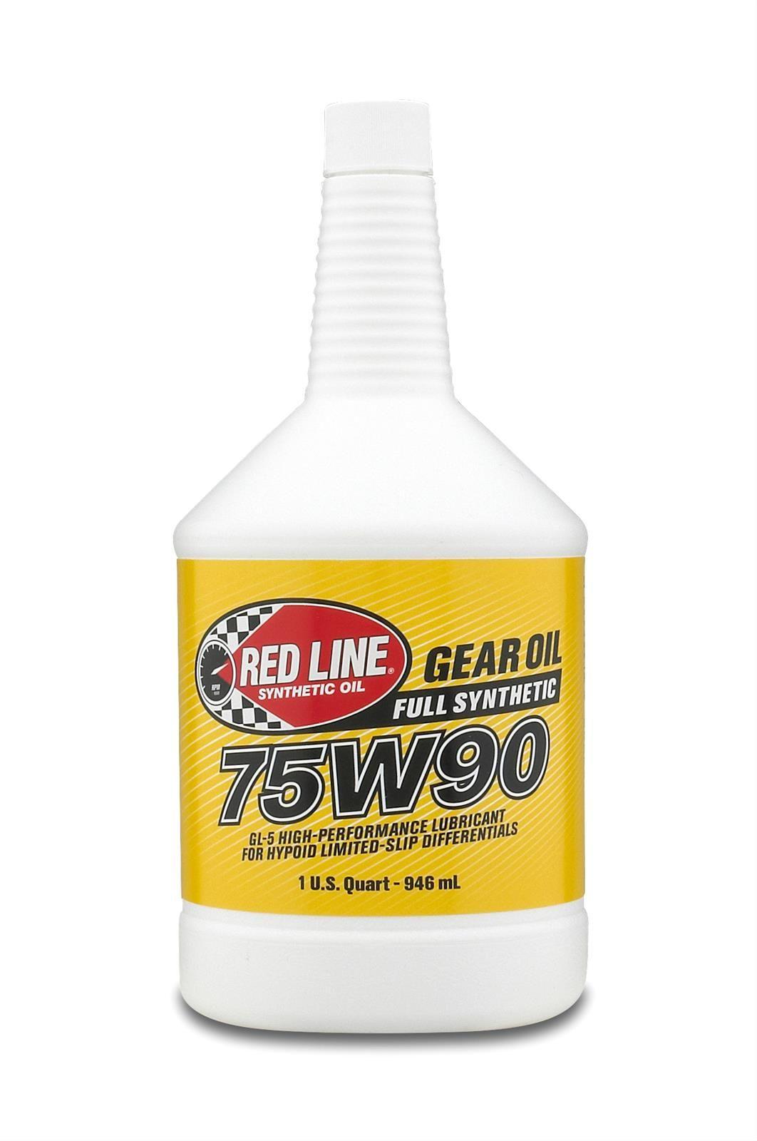 High Red Line Oil Logo - Red Line GL-5 Gear Oil 57904 - Free Shipping on Orders Over $99 at ...