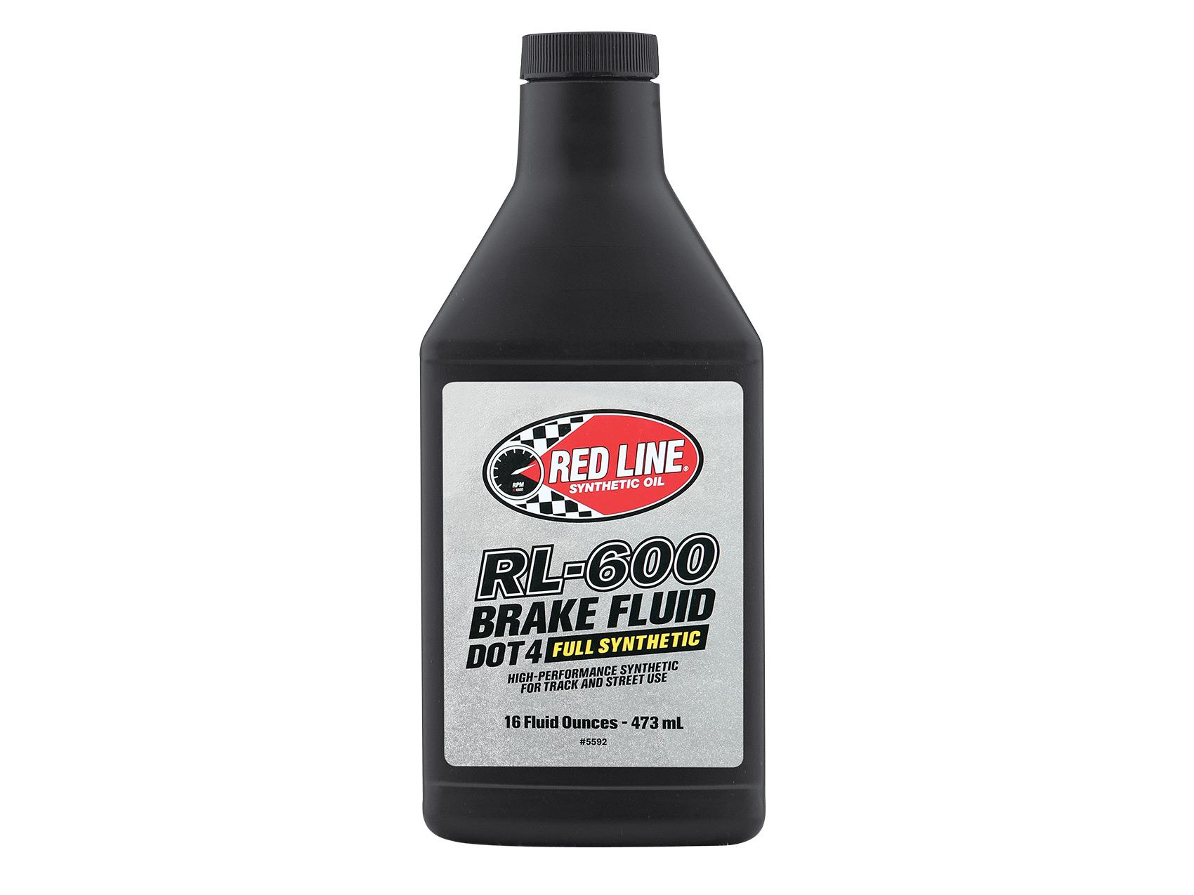 High Red Line Oil Logo - Red Line Synthetic Oil Its RL 600 High Performance Brake Fluid