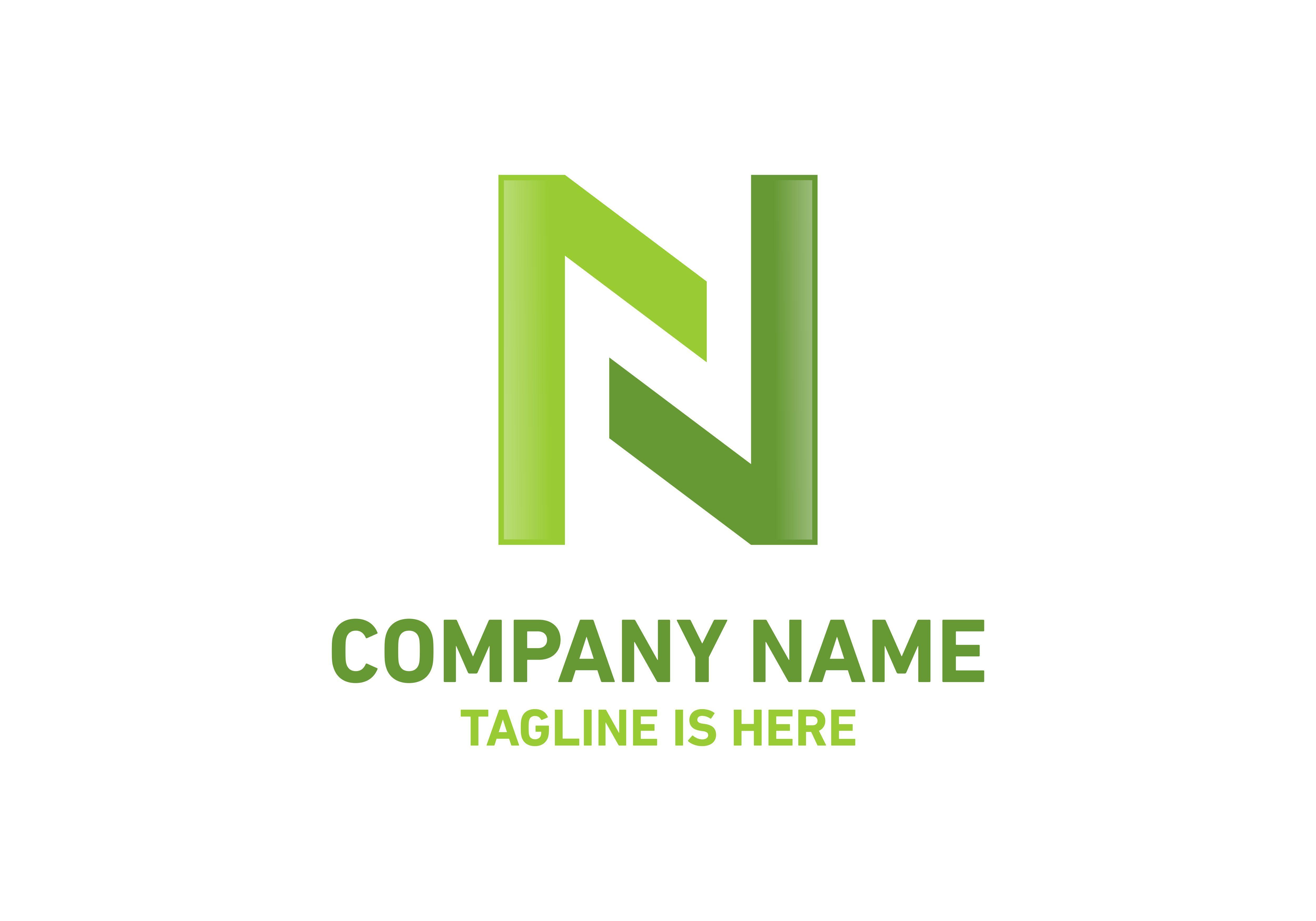 Apply Company Logo - Letter N, company logo Graphic by DEEMKA STUDIO - Creative Fabrica