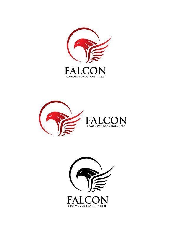 Falcon Logo - Falcon Logo ~ Logo Templates ~ Creative Market