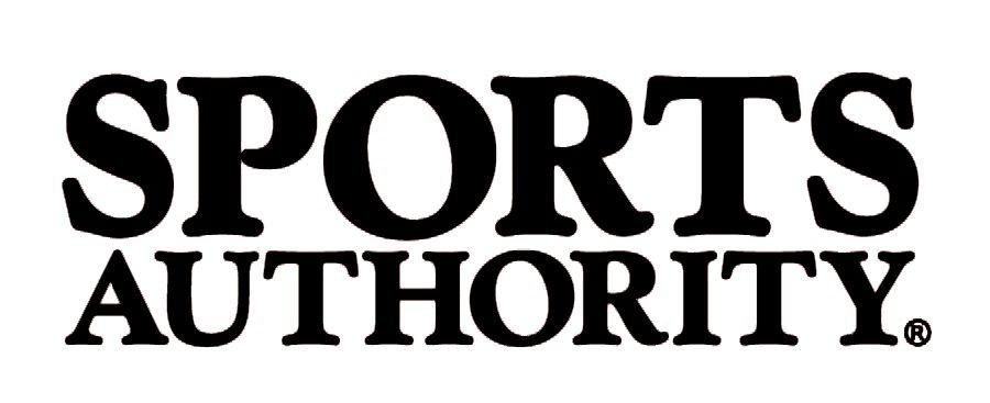 Black and White Sports Authority Logo - Downloadable Files - QuickScores.com