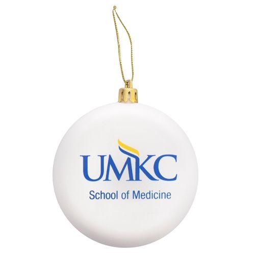 UMKC School of Medicine Logo - UMKC Health Sciences Bookstore - UMKC School of Medicine White Ornament