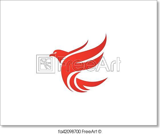 Falcon Logo - Free art print of Falcon Logo Template. Falcon Eagle Bird Logo