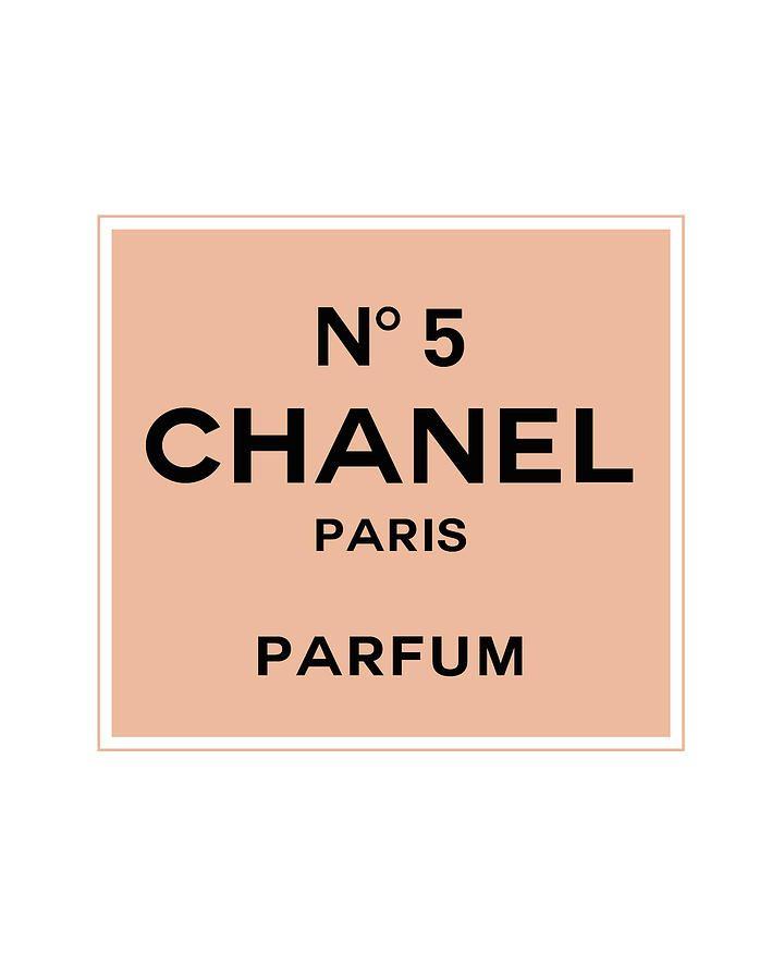 Chanel No. 5 Logo - Chanel No 5 Parfum - Pink And Black 01 - Lifestyle And Fashion ...