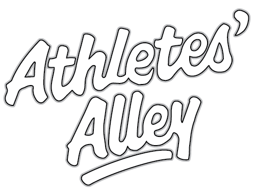 Black and White Sports Authority Logo - Athlete's Alley | Sports Apparel