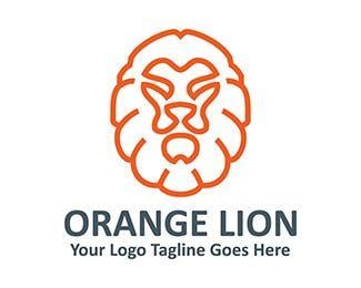 Orange Lion Logo - orange lion Designed by Yoshan | BrandCrowd