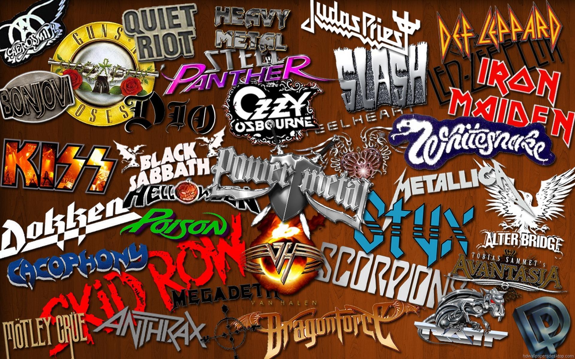 Hard Rock Band Logo - Cool Rock Band Logos HD Wallpaper