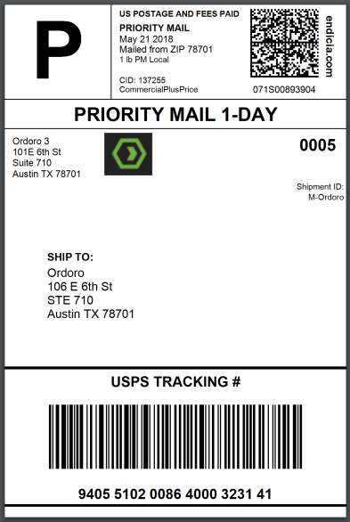 Shipment Logo - Ordoro - How do I display my company logo on my shipping labels?