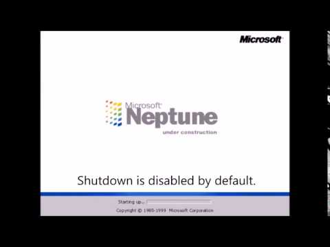 Windows Neptune Logo - Windows Neptune Startup Sound - YouTube