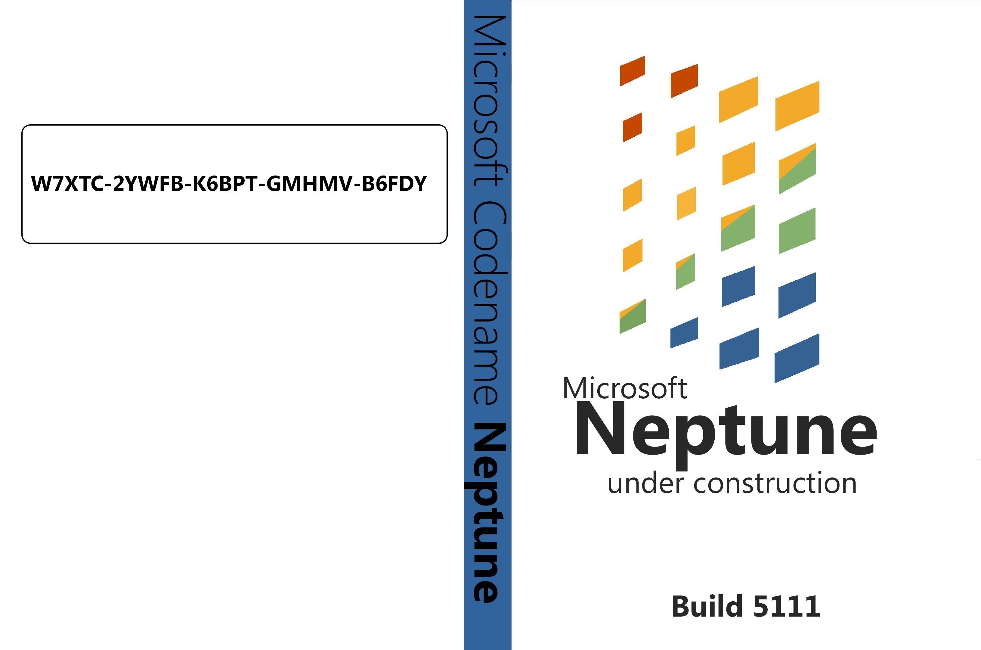 Windows Neptune Logo - View topic beta DVD covers
