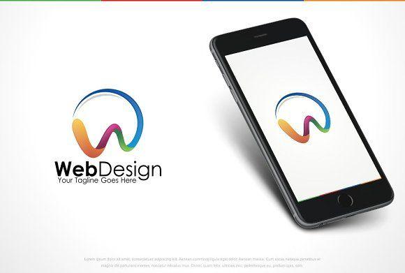 iPhone Web Logo - Web Design | Logo Template ~ Logo Templates ~ Creative Market