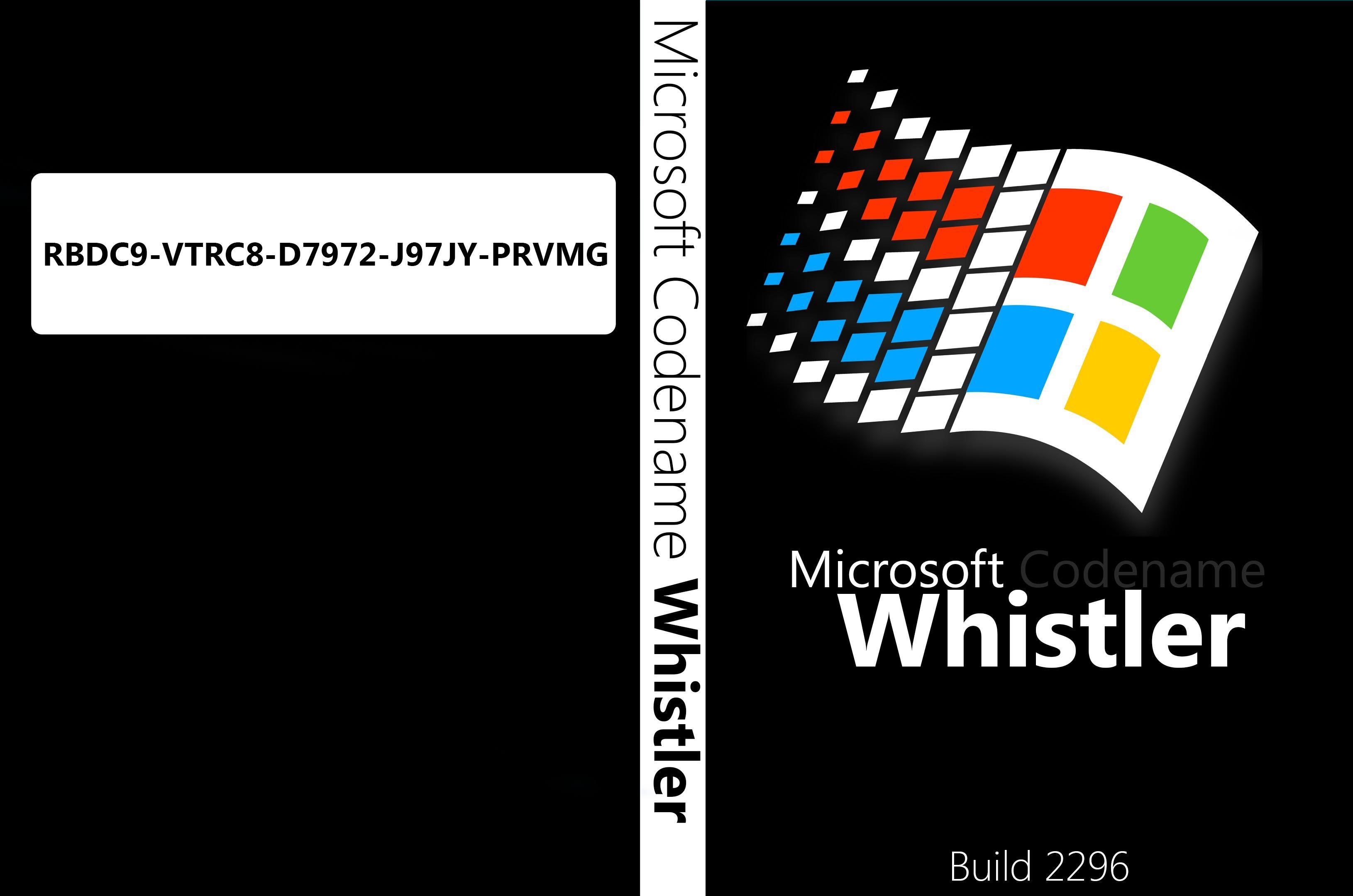 Windows Whistler Logo - View topic - Windows beta DVD covers - BetaArchive