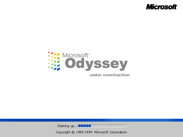 Microsoft Odyssey Logo - View topic - Microsoft Odyssey Project - Abandoned, Sorry - BetaArchive