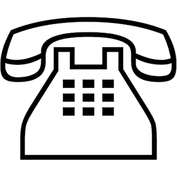 White Telephone Logo - White Touchtone Telephone Emoji (U+1F57E)