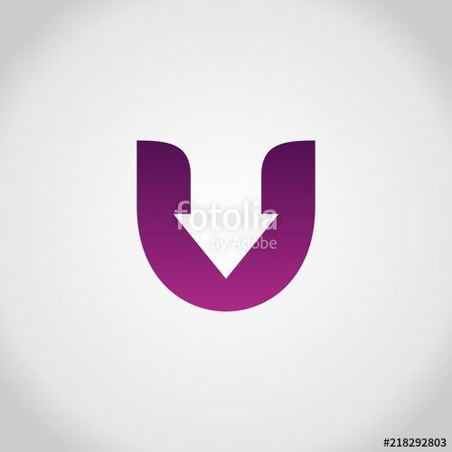 U Arrow Logo - letter U arrow logo vector
