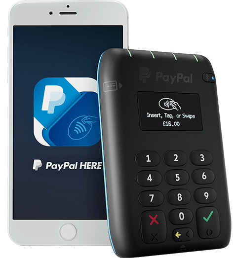 PayPal Here Logo - PayPal Here Card Reader - Contactless Payments | PayPal UK