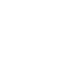 White Telephone Logo - Flat Phone Icon