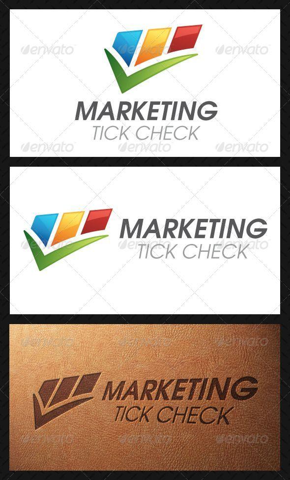 Modern Check Mark Logo - Pin by Cool Design on Arrow Logo Template | Logo templates, Logos ...