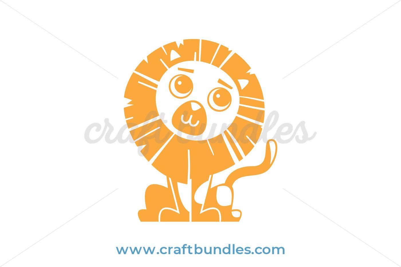 Orange Lion Logo - FREE Orange Lion SVG Cut File by CraftBundles.com | CraftBundles