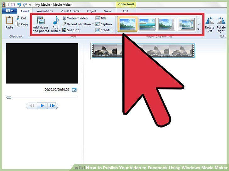 Windows Movie Maker Logo - How to Publish Your Video to Facebook Using Windows Movie Maker