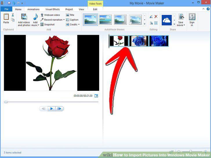 Windows Movie Maker Logo - How to Import Pictures Into Windows Movie Maker: 7 Steps
