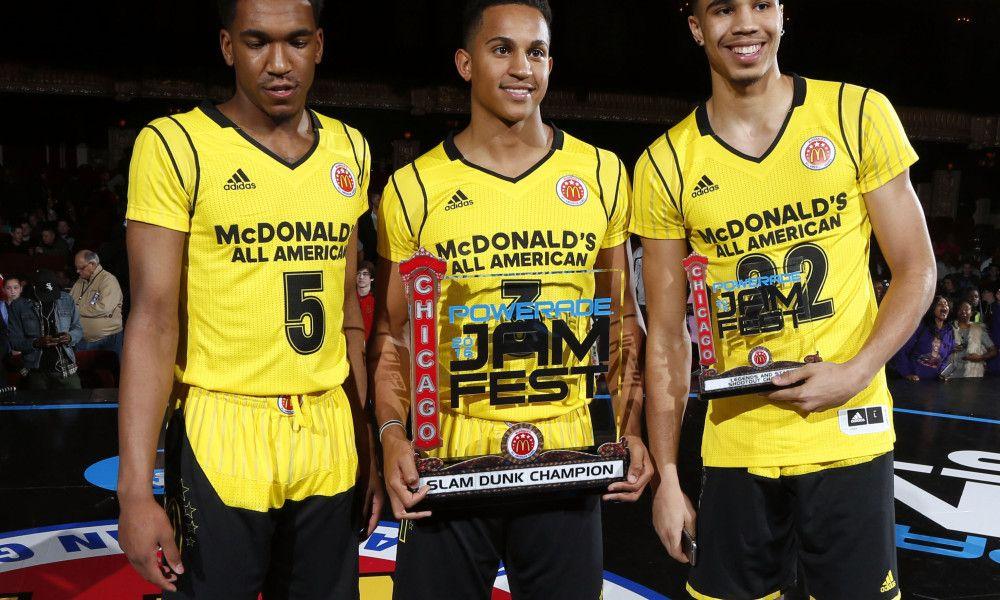 McDonald's All American Basketball Logo - Kentucky Signee Malik Monk Wins 3 Point Contest At McDonald's All