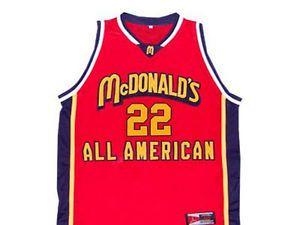 McDonald's All American Basketball Logo - CARMELO ANTHONY McDonald ALL AMERICAN BASKETBALL JERSEY MCDONALD'S