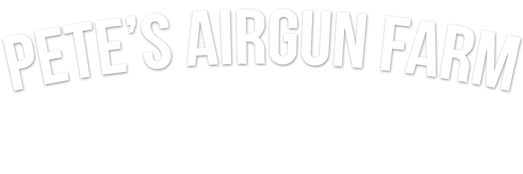 Air Gun Logo - Pete's Airgun Farm. Shooting, Camping, Metal Detecting, All in Essex