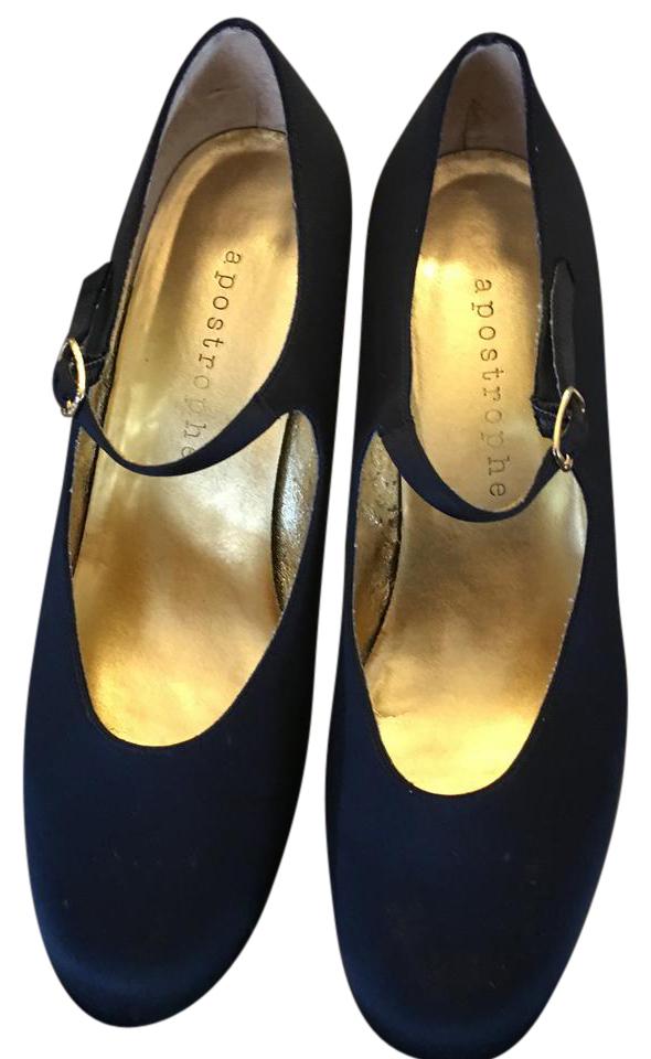 Navy Blue Apostrophe Logo - Apostrophe Navy Blue Jodette. Pumps Size US 9 Regular (M, B) - Tradesy