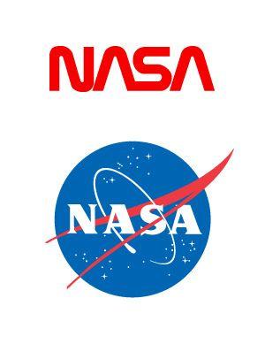 Official NASA Meatball Logo - Nasa “worm” and “meatball” logos. NASA. NASA